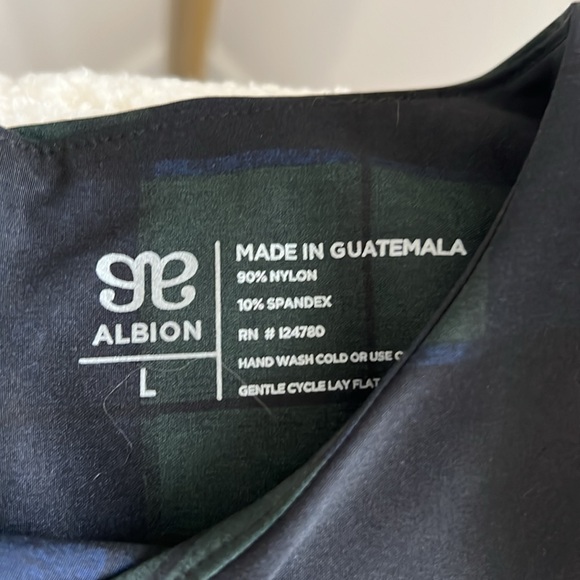 NWT 9 TO 9 JUMPSUIT, MISTLETOE Albion Fit Large Christmas Print One Piece Outfit - Picture 4 of 6